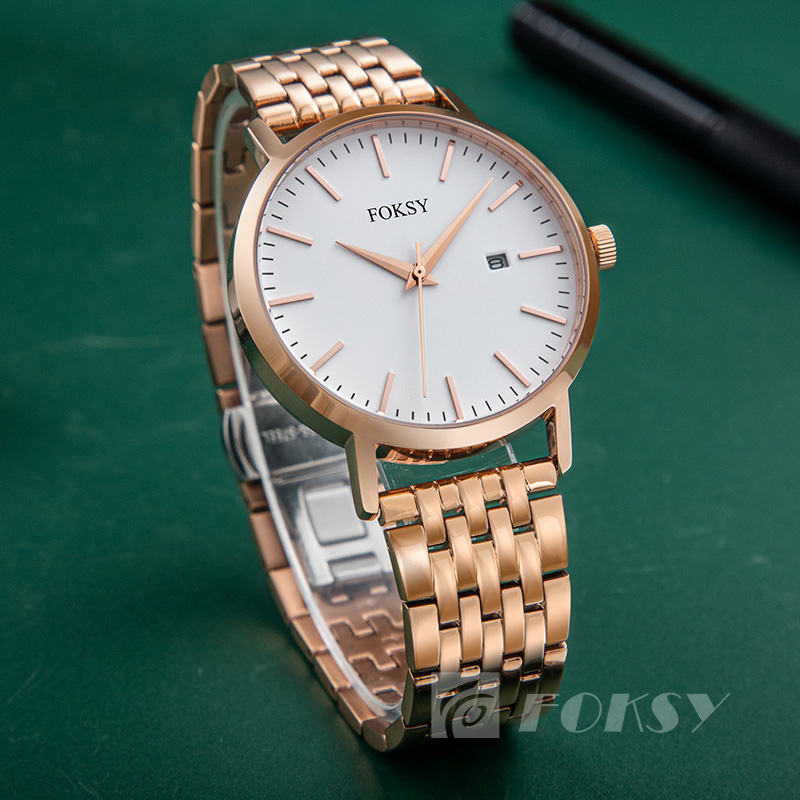 New Customized Watch Manufacturer Japanese Movement Dial Stainless Steel Case Quartz Men's Business Watches