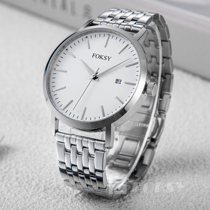 New Customized Watch Manufacturer Japanese Movement Dial Stainless Steel Case Quartz Men's Business Watches