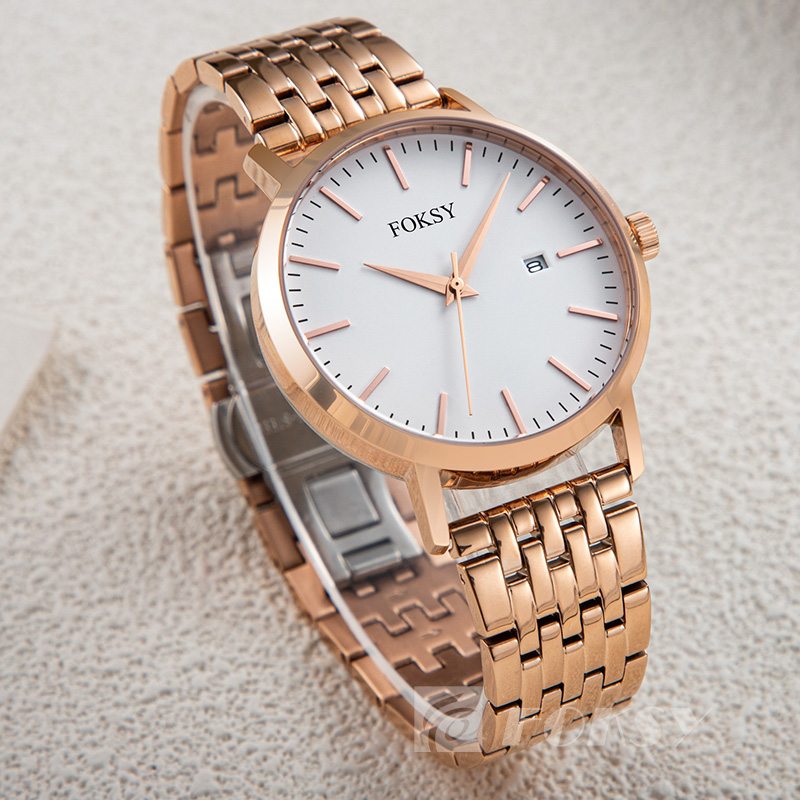 New Customized Watch Manufacturer Japanese Movement Dial Stainless Steel Case Quartz Men's Business Watches