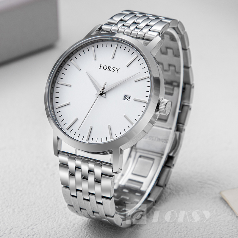 New Customized Watch Manufacturer Japanese Movement Dial Stainless Steel Case Quartz Men's Business Watches