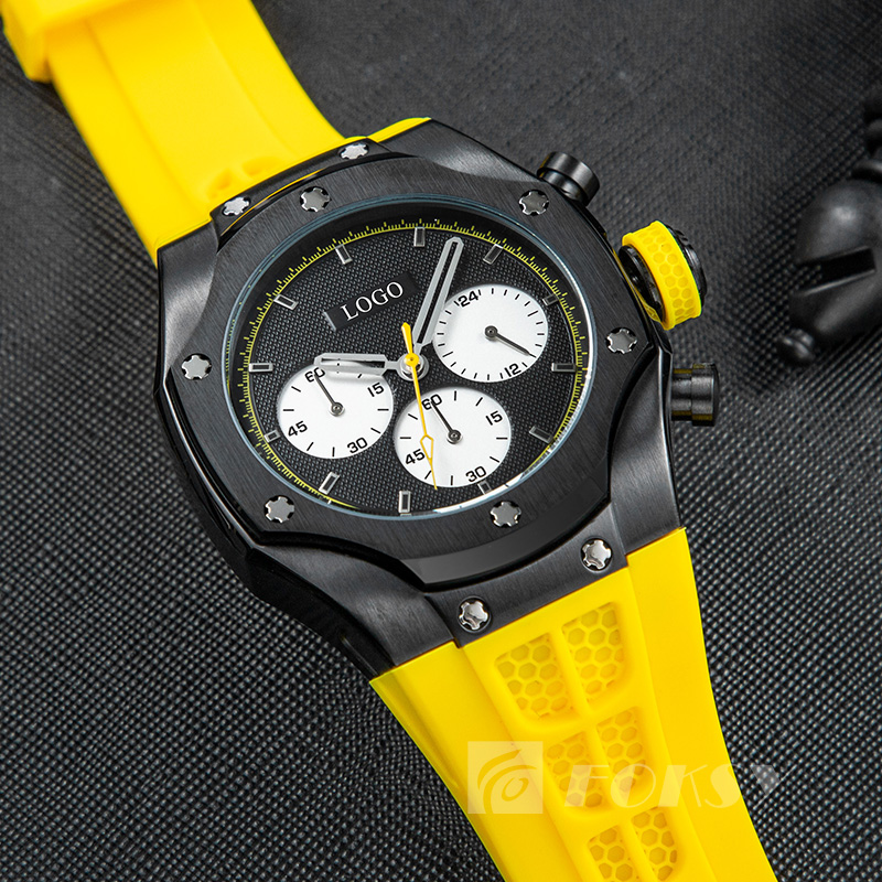 Casual men's sports watches Luxury waterproof quartz watches Support customized brand LOGO watches