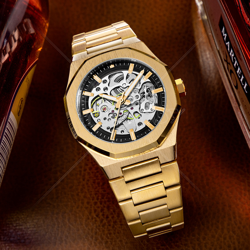 2025 New Luxury Mechanical Watches Stainless Steel Band for Men 