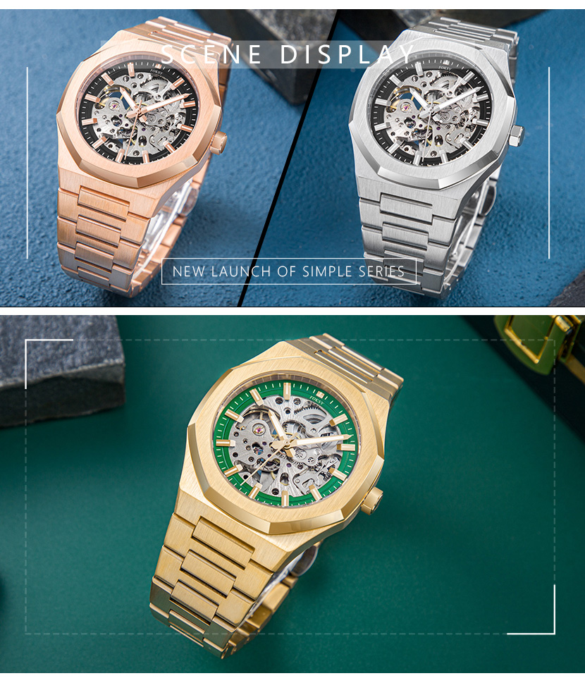 Mechanical movement Alloy watches