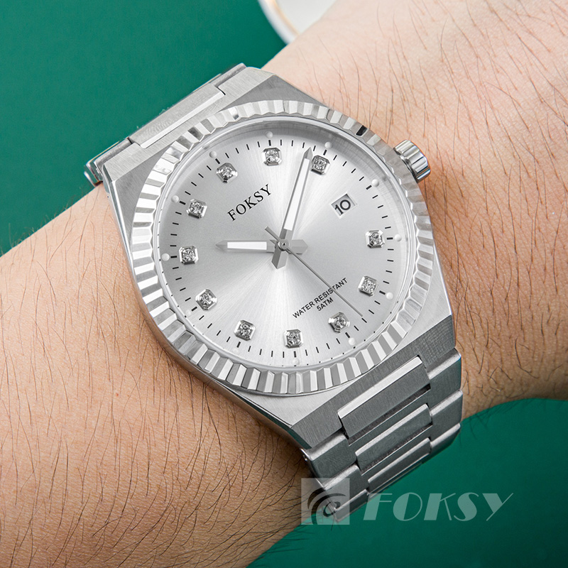 Wholesale High-end and classy  watches Fashion Stainless Steel Quartz Customized Watch