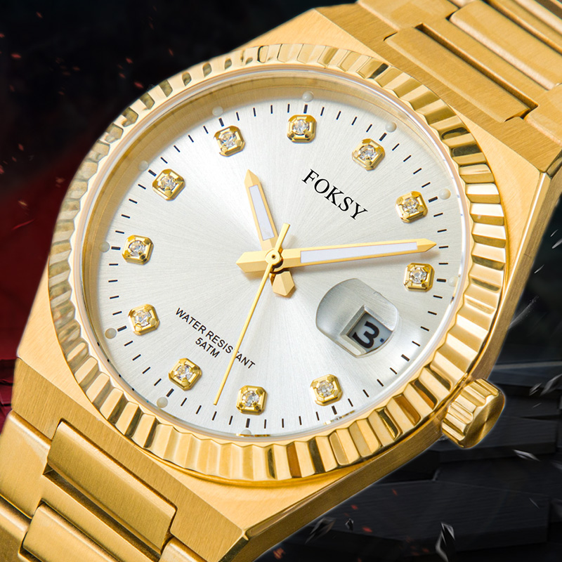 Wholesale High-end and classy  watches Fashion Stainless Steel Quartz Customized Watch