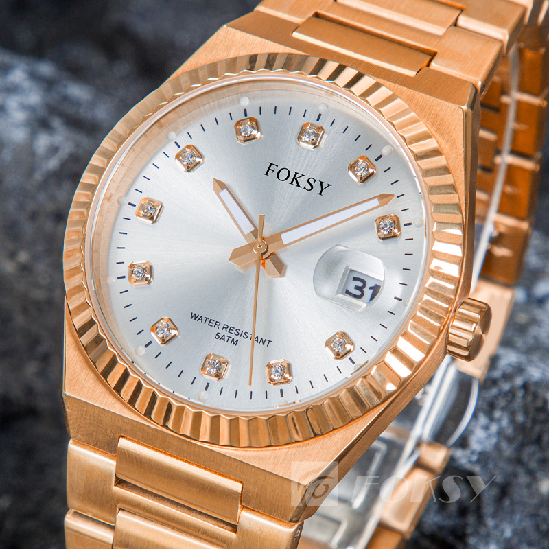 Wholesale High-end and classy  watches Fashion Stainless Steel Quartz Customized Watch