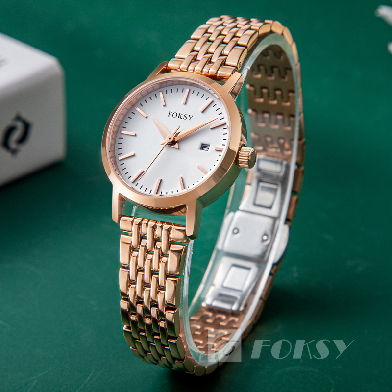 Women's Round Quartz Watch Multifaceted Dial Fashionable Style Comfortable Popular Watches
