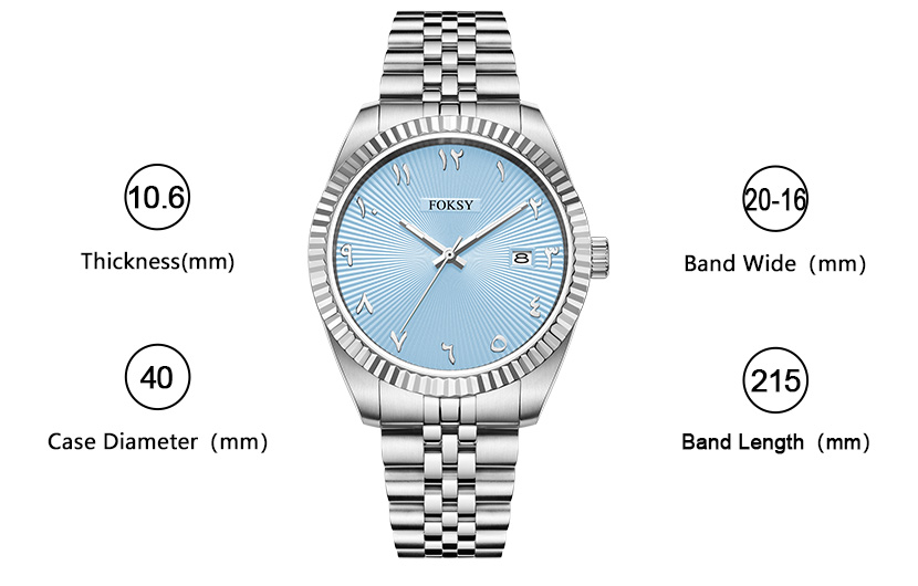 stainless steel watch