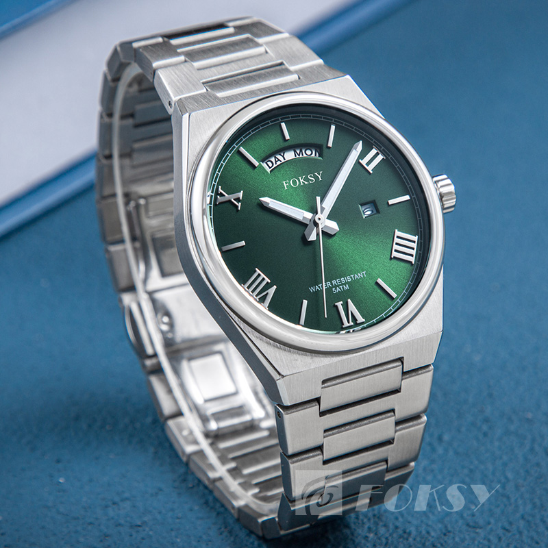 Factory OEM Customized  Quartz Movement Watches For Men of Calendar Function Wholesale Watches
