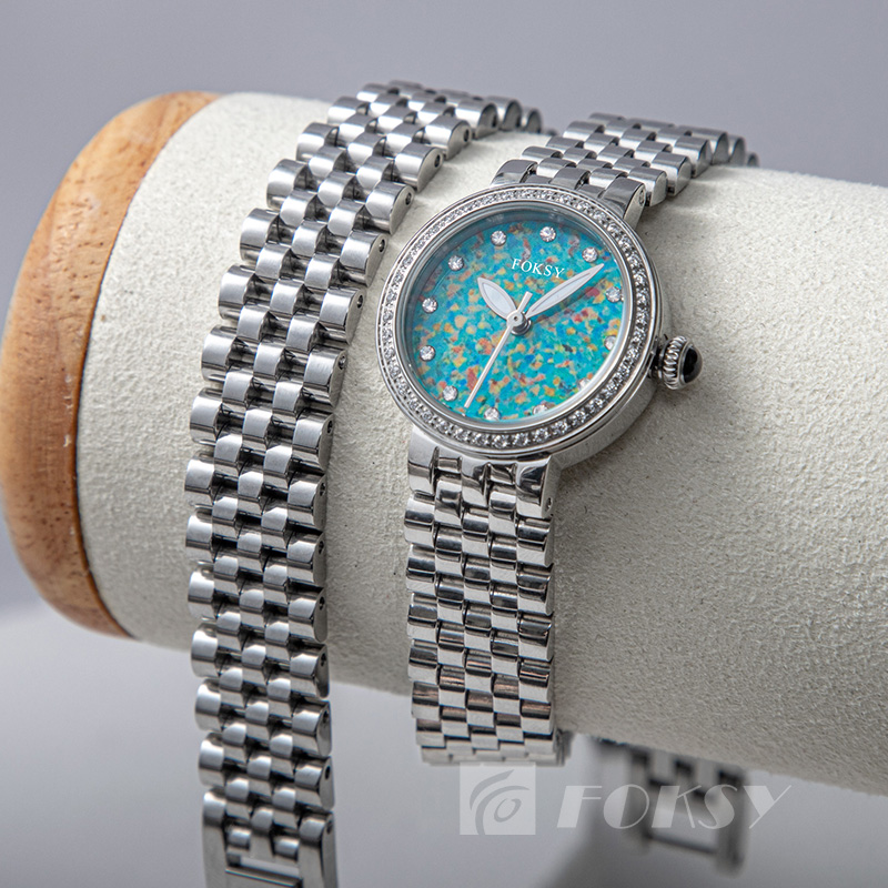 Watch Manufacturers Personalized Quartz Watches Classic With Stainless Steel case flower dail 