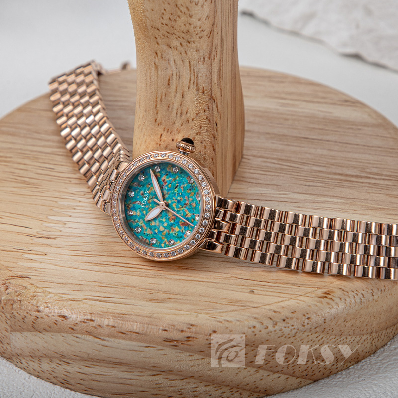 Watch Manufacturers Personalized Quartz Watches Classic With Stainless Steel case flower dail 