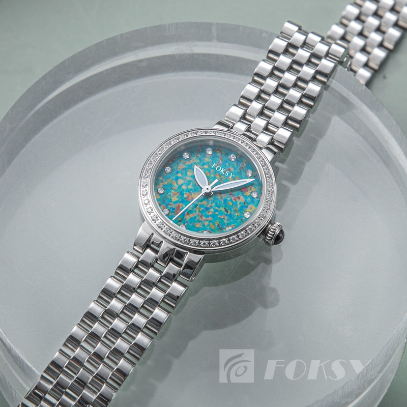 Watch Manufacturers Personalized Quartz Watches Classic With Stainless Steel case flower dail 