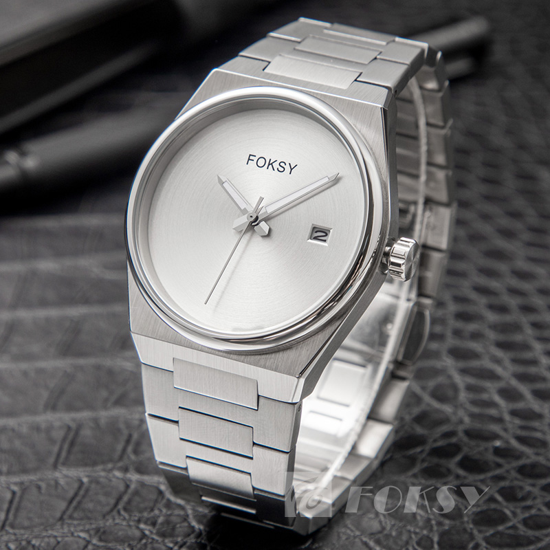 Watch Men Custom Logo Quartz Wristwatch Luxury OEM Calendar Luxurious Watch For Men Wholesale