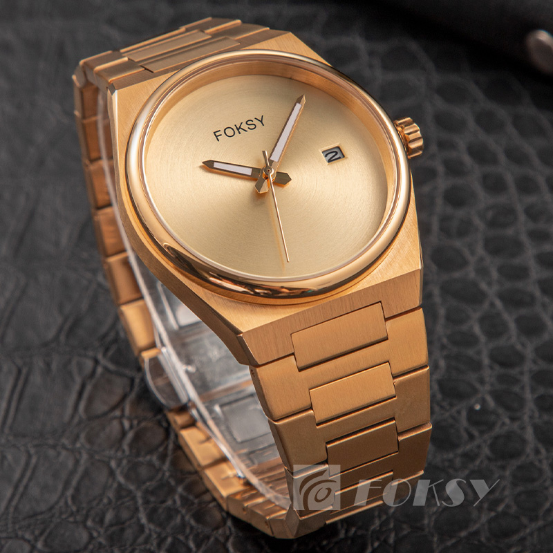 Watch Men Custom Logo Quartz Wristwatch Luxury OEM Calendar Luxurious Watch For Men Wholesale