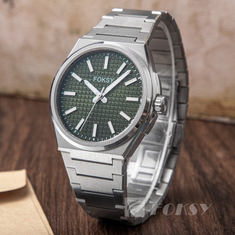 Personalized Wholesale New Design Men Wrist Watch Quartz Movement Stainless Steel Business Luxury Watch 