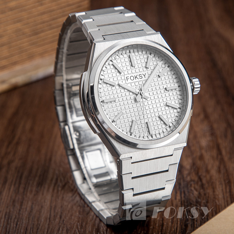 Personalized Wholesale New Design Men Wrist Watch Quartz Movement Stainless Steel Business Luxury Watch 