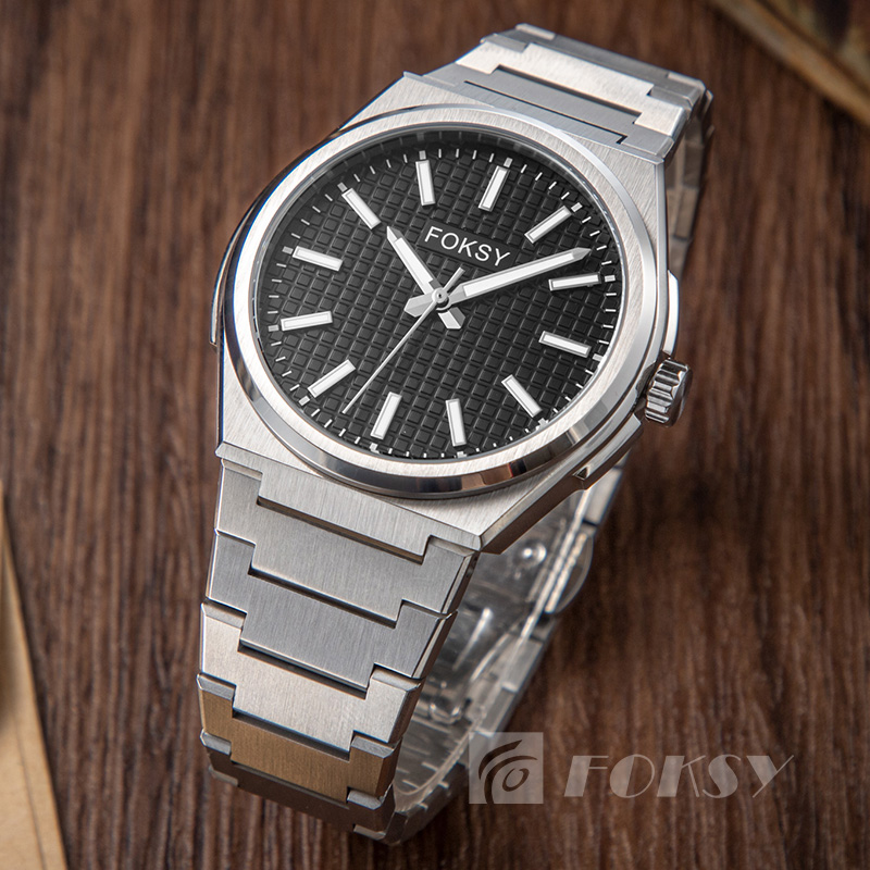 Personalized Wholesale New Design Men Wrist Watch Quartz Movement Stainless Steel Business Luxury Watch 