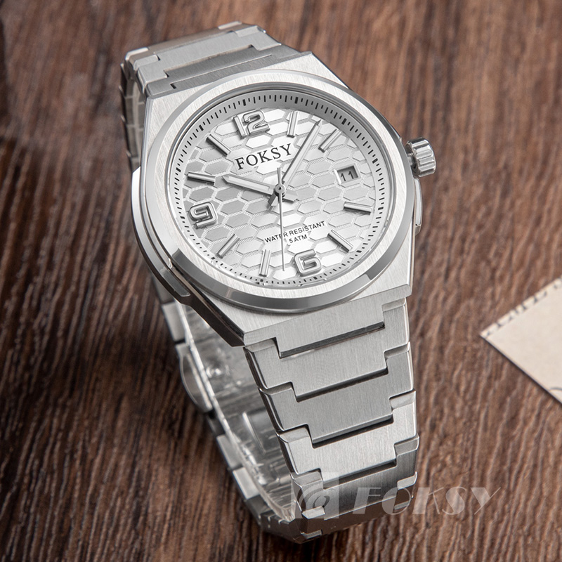 custom silver watch woman watch factory