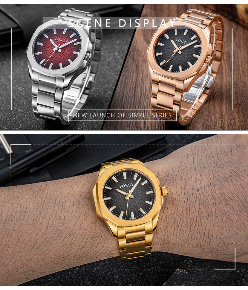 chronograph quartz ladies watch Customized watch