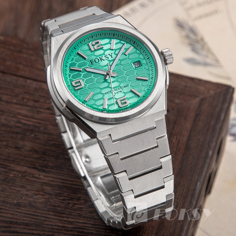 Custom Women Watch Quartz Watch Stainless Steel 5ATM Luminous Customizable Watch 231-7-1005