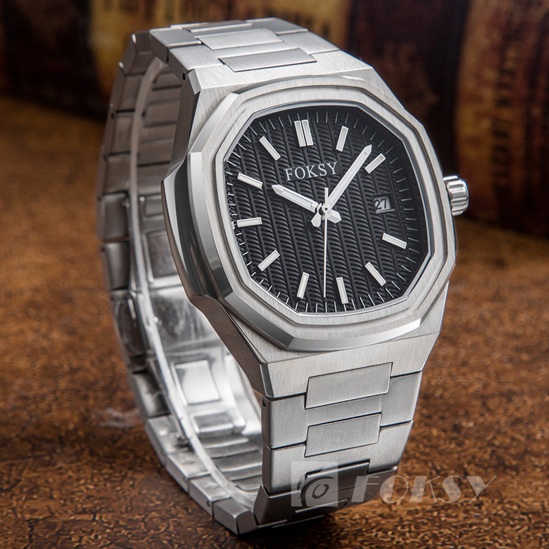 custom silver watch woman watch factory