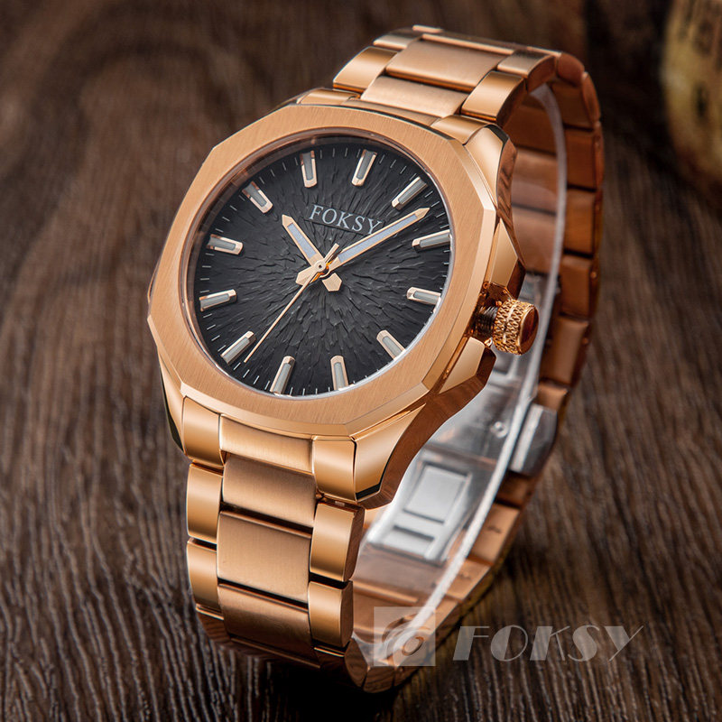 custom silver watch woman watch factory