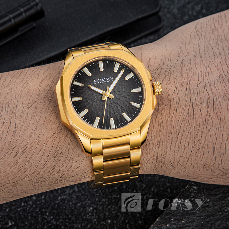 custom golden watch woman watch producer