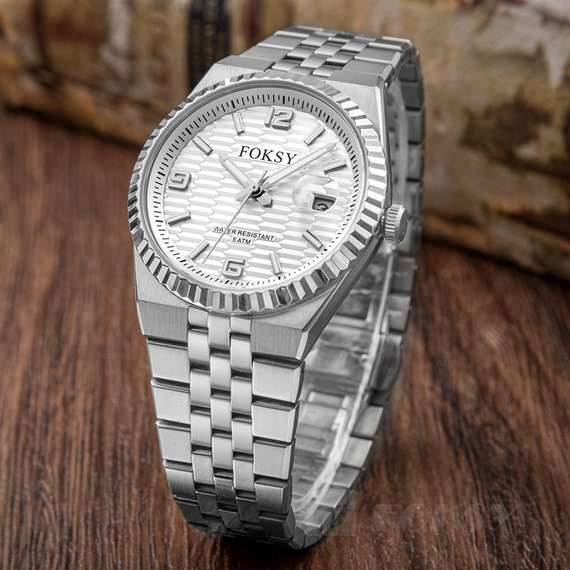 accurate quartz watch stainless steel watch
