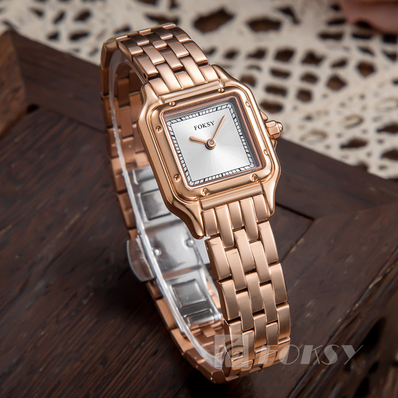 Custom Women Watch Quartz Watch Stainless Steel 5ATM Leisure Fashion Watch 234-7-1001