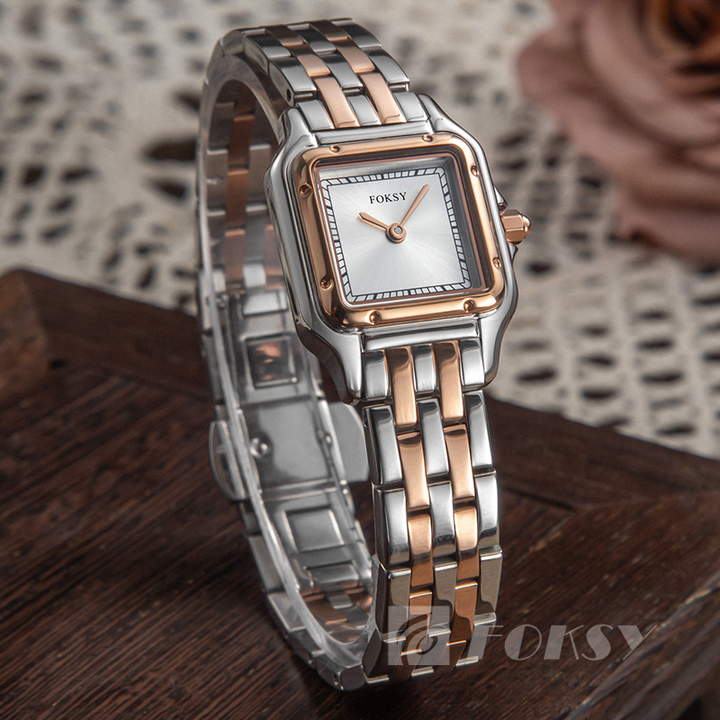 Custom Women Watch Quartz Watch Stainless Steel 5ATM Leisure Fashion Watch 234-7-1001