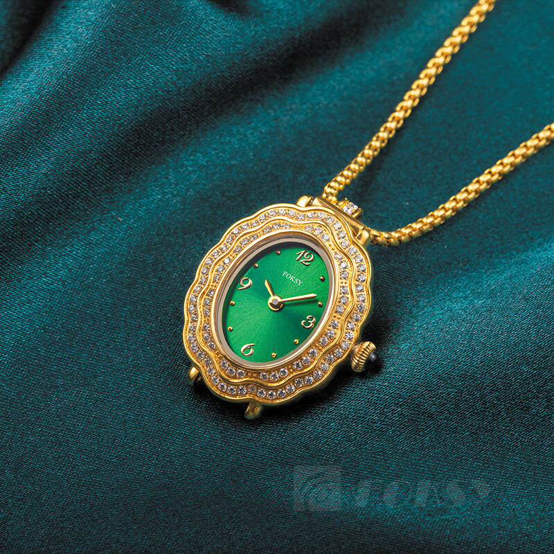 Custom Women Watch Quartz Watch Necklace Stainless Steel 3ATM Leisure Fashion Watch 675-7-1002