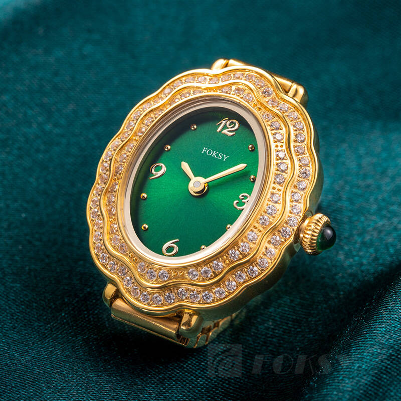 Custom Women Watch Quartz Watch Stainless Steel 3ATM Ring Leisure Fashion Watch 675-7-1003