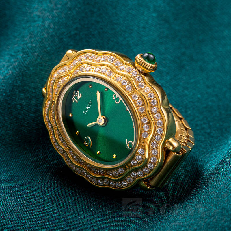 Custom Women Watch Quartz Watch Stainless Steel 3ATM Ring Leisure Fashion Watch 675-7-1003