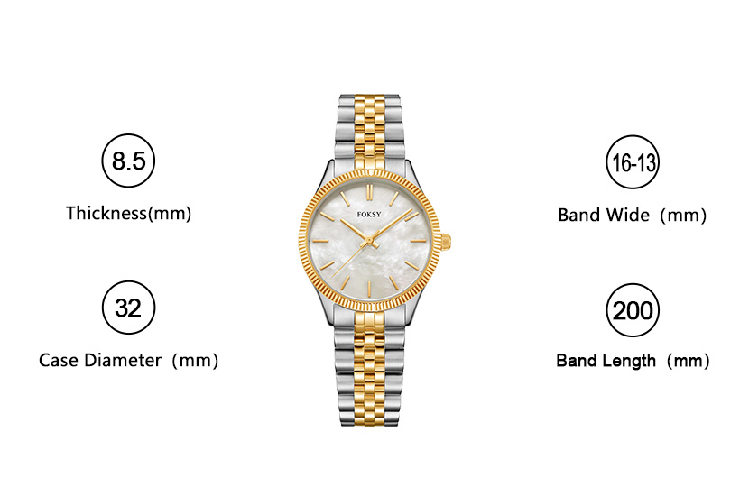 custom round watches for woman