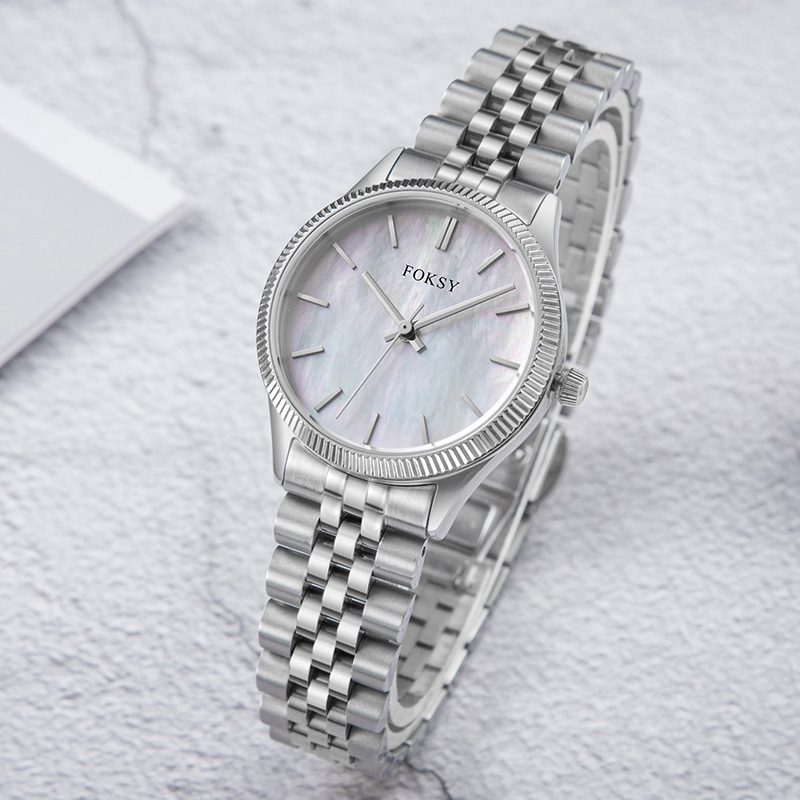 ODM OEM Fashion Classic Round Stainless Steel Ladies Quartz Watch Factory Price