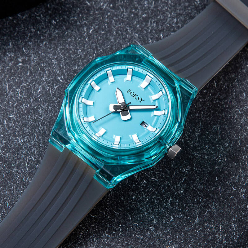 Men Watch Quartz Watch Leisure Fashion 3ATM Waterproof Silicone Strap K030-7-1006