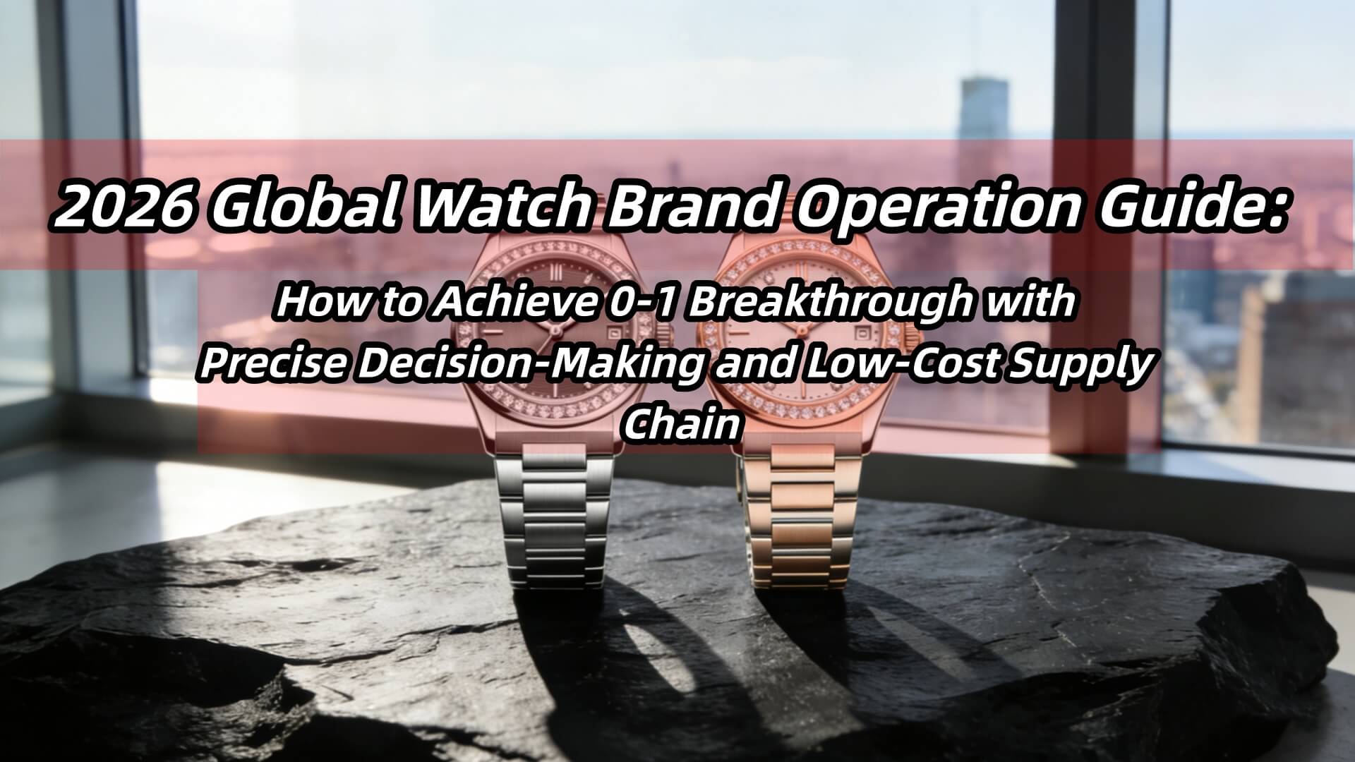 2026 Global Watch Brand Operation Guide: How to Achieve 0-1 Breakthrough with Precise Decision-Making and Low-Cost Supply Chain