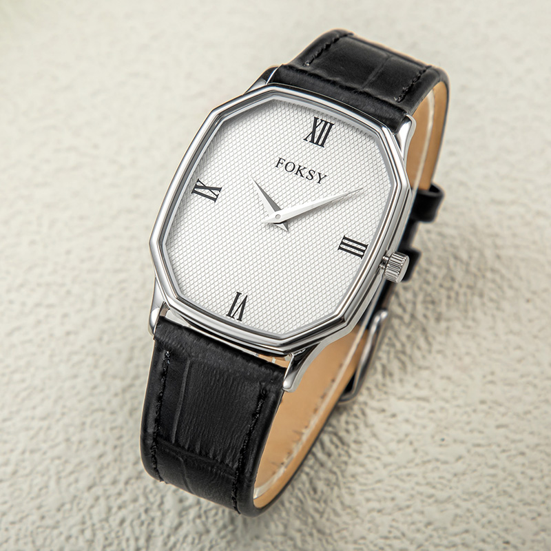 Women's Vintage Octagonal Quartz Watch 3ATM Waterproof ODM Custom 704-7-1001