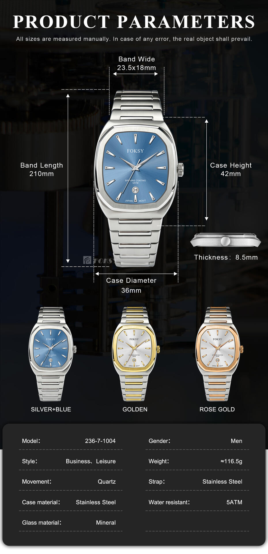 quartz sports watch