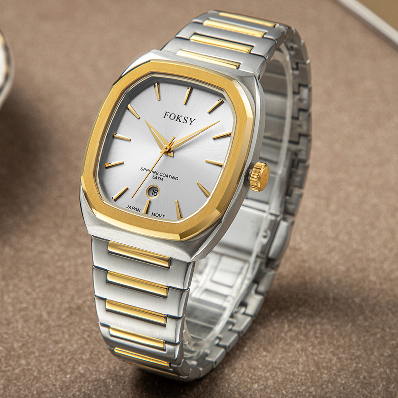 OEM Quartz Watch Slim Octagonal 5ATM Customizable Brand Watch