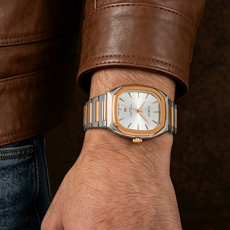 OEM Quartz Watch Slim Octagonal 5ATM Customizable Brand Watch