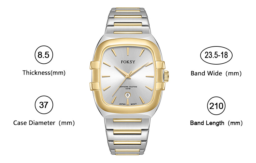 Japanese quartz movt watch