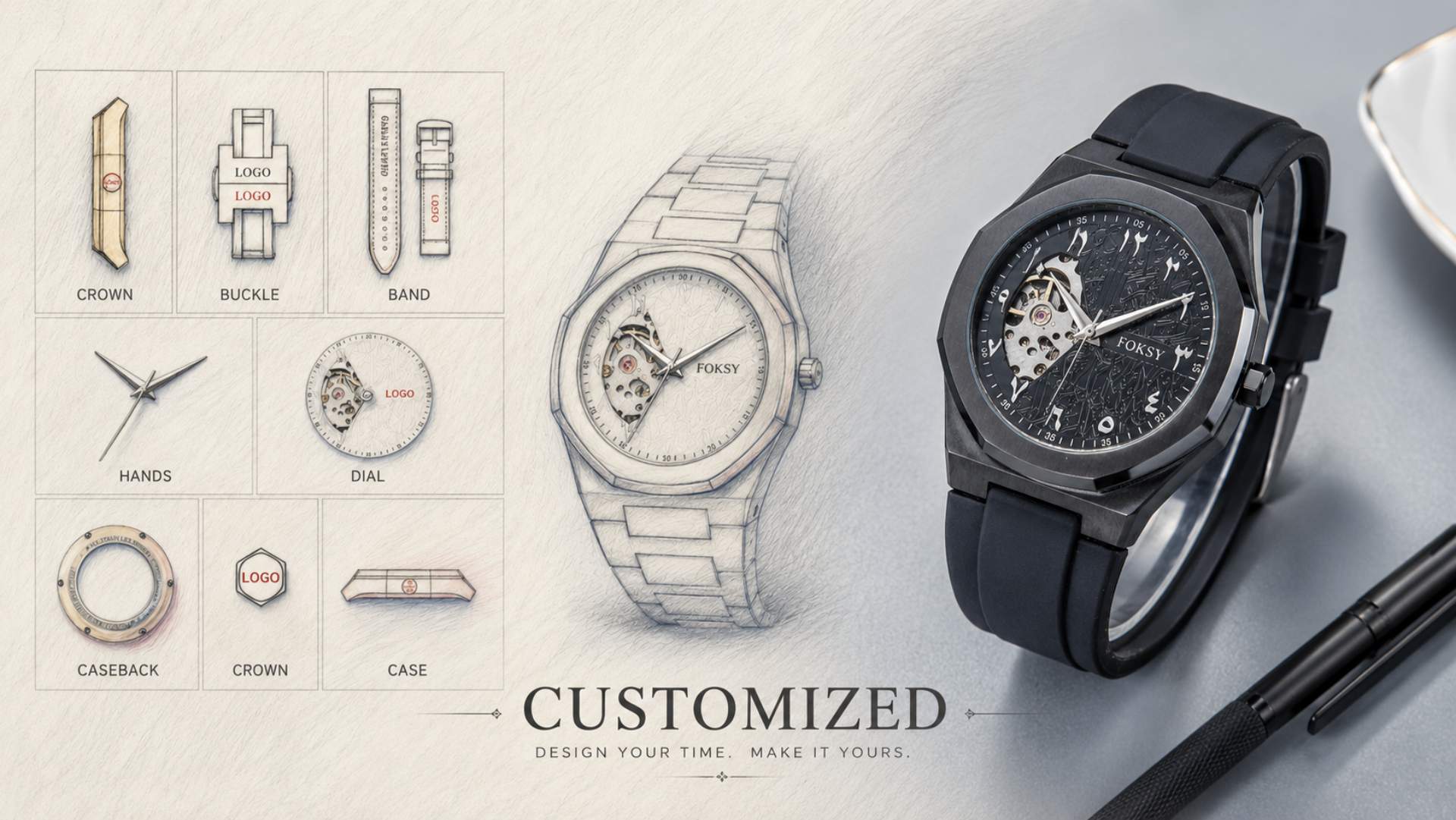 How Much Do Small Batch Custom Watches Cost for the First Order?