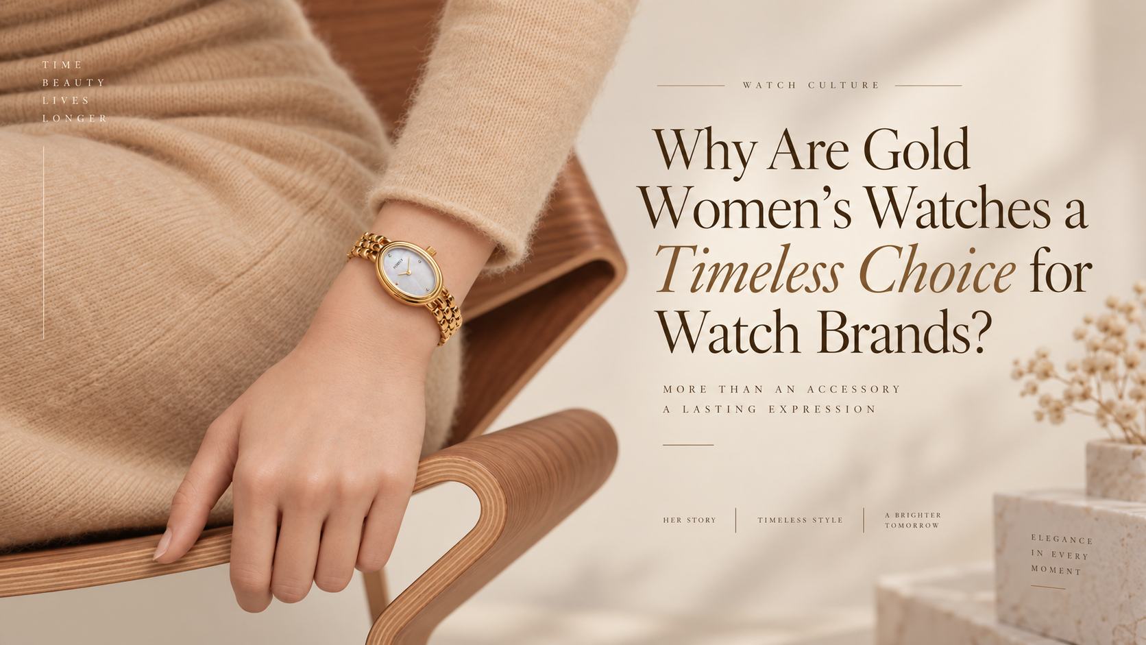 Why Are Gold Women's Watches a Timeless Choice for Watch Brands?