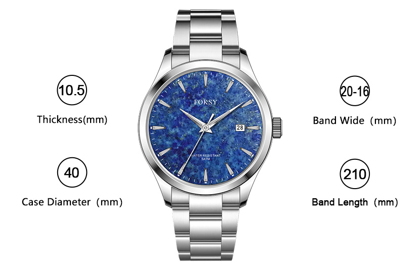 blue watches detail