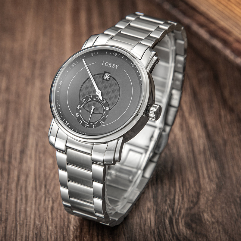 jump hour wristwatch