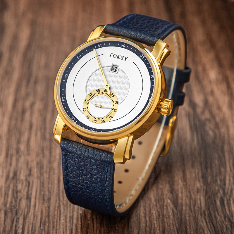 Jump Hour Wristwatch for Men Automatic Bulk Custom Watch 049