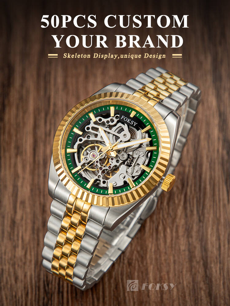 50pcs moq wrist watches