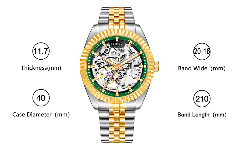 china movement automatic watch